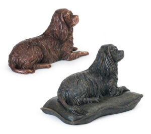 Dog Compact Cast Urn Cavalier King Charles Spaniel