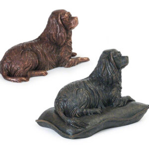 Dog Compact Cast Urn Cavalier King Charles Spaniel