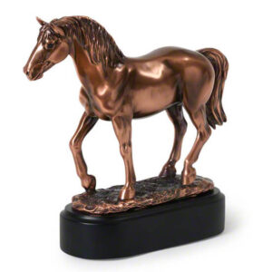 Equine Memorial Keepsake Cast Champion