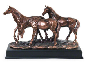 Equine Memorial Keepsake Cast Friends Together